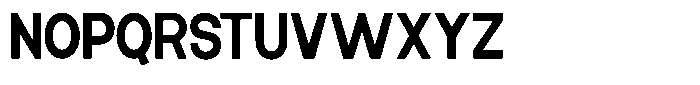 Elvara Sans Bold Semi Condensed Font UPPERCASE