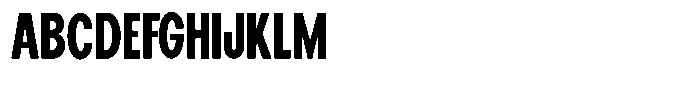 Elvara Sans Bold Ultra Condensed Font UPPERCASE