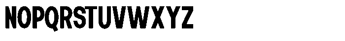 Elvara Sans Bold Ultra Condensed Font UPPERCASE