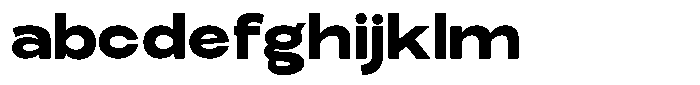 Elvara Sans Extra Bold Extra Expanded FONT
