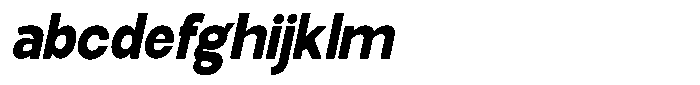 Elvara Sans Extra Bold Sem Condensed Italic FONT