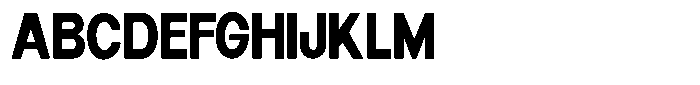 Elvara Sans Extra Bold Semi Condensed Font UPPERCASE