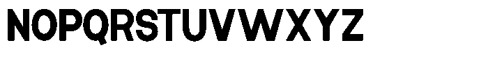 Elvara Sans Extra Bold Semi Condensed Font UPPERCASE