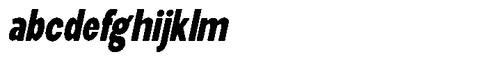Elvara Sans Extra Bold Ult Condensed Italic FONT