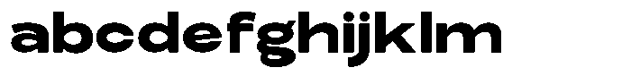 Elvara Sans Extra Bold Ultra Expanded FONT