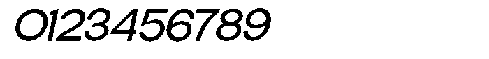 Elvara Sans Extra Expanded Italic Font OTHER CHARS
