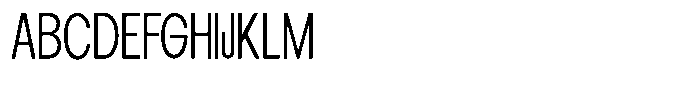 Elvara Sans Extra Light Condensed Font UPPERCASE