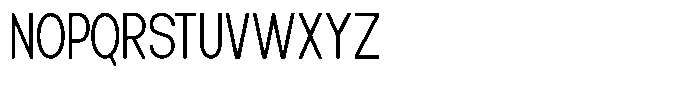 Elvara Sans Extra Light Condensed Font UPPERCASE