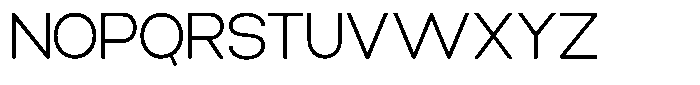 Elvara Sans Extra Light Expanded Font UPPERCASE