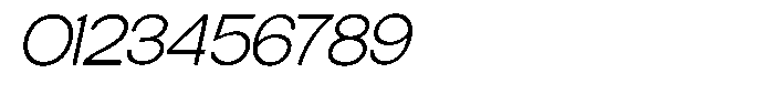 Elvara Sans Extra Light Extra Exp Italic Font OTHER CHARS