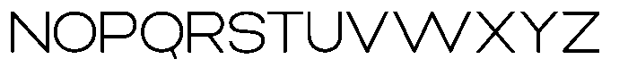 Elvara Sans Extra Light Extra Expanded Font UPPERCASE