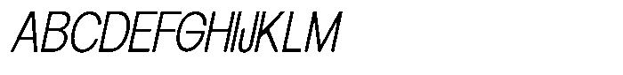 Elvara Sans Extra Light Italic Font