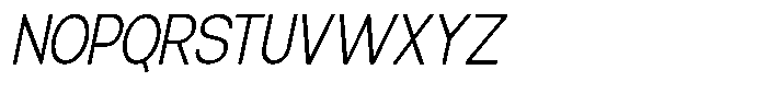 Elvara Sans Extra Light Italic Font UPPERCASE