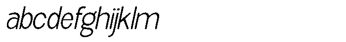 Elvara Sans Extra Light Italic FONT