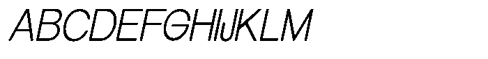 Elvara Sans Extra Light Sem Exp Italic Font