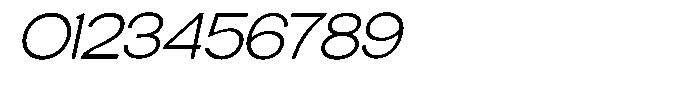 Elvara Sans Extra Light Ult Exp Italic Font OTHER CHARS