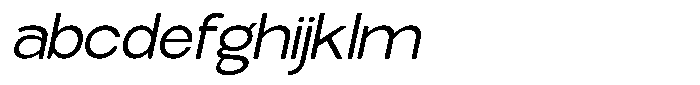 Elvara Sans Light Expanded Italic FONT