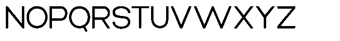 Elvara Sans Light Expanded Font UPPERCASE