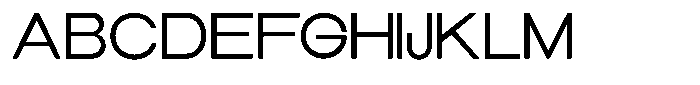 Elvara Sans Light Extra Expanded Font UPPERCASE