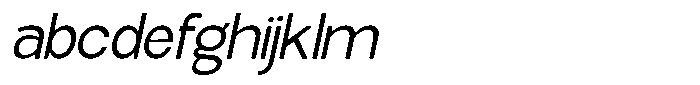 Elvara Sans Light Semi Expanded Italic FONT