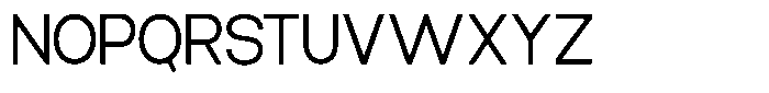 Elvara Sans Light Semi Expanded Font UPPERCASE