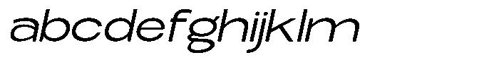 Elvara Sans Light Ultra Expanded Italic FONT