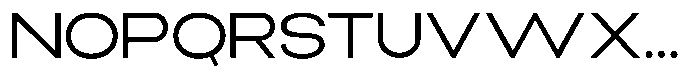 Elvara Sans Light Ultra Expanded Font UPPERCASE
