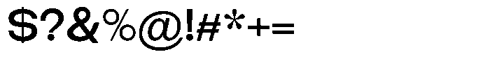 Elvara Sans Medium Extra Expanded Font OTHER CHARS