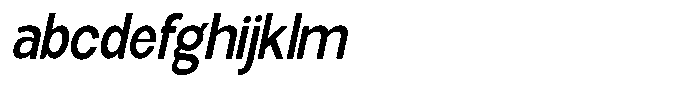 Elvara Sans Medium Semi Condensed Italic FONT