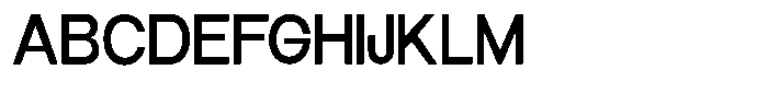 Elvara Sans Medium Semi Expanded Font UPPERCASE