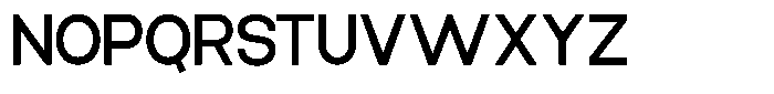Elvara Sans Medium Semi Expanded Font UPPERCASE