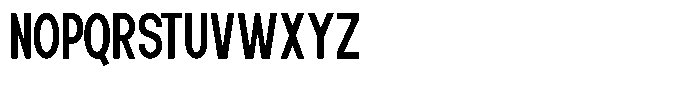 Elvara Sans Medium Ultra Condensed Font UPPERCASE