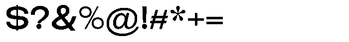 Elvara Sans Medium Ultra Expanded Font OTHER CHARS