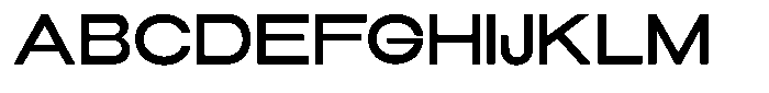Elvara Sans Medium Ultra Expanded Font UPPERCASE