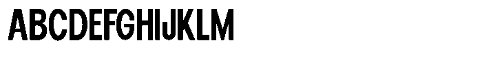 Elvara Sans Semi Bold Extra Condensed Font UPPERCASE