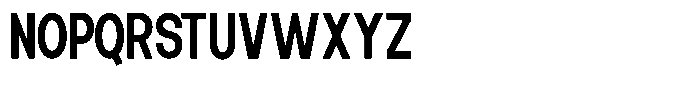 Elvara Sans Semi Bold Extra Condensed Font UPPERCASE