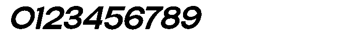 Elvara Sans Semi Bold Extra Expanded Italic Font OTHER CHARS