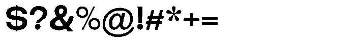 Elvara Sans Semi Bold Extra Expanded Font OTHER CHARS