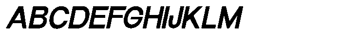 Elvara Sans Semi Bold Semi Expanded Italic Font