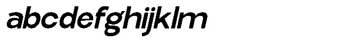 Elvara Sans Semi Bold Semi Expanded Italic FONT