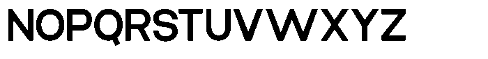 Elvara Sans Semi Bold Semi Expanded Font UPPERCASE