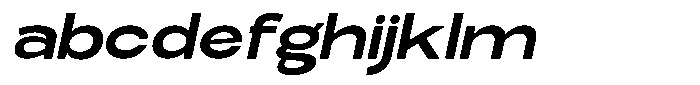 Elvara Sans Semi Bold Ultra Expanded Italic FONT