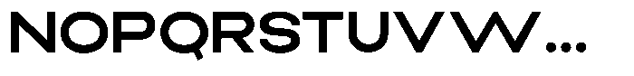 Elvara Sans Semi Bold Ultra Expanded Font UPPERCASE