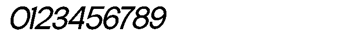 Elvara Sans Semi Expanded Italic Font OTHER CHARS