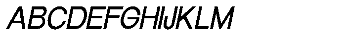 Elvara Sans Semi Expanded Italic Font