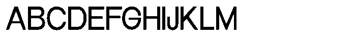 Elvara Sans Semi Expanded Font UPPERCASE