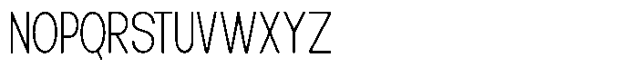 Elvara Sans Thin Condensed Font UPPERCASE