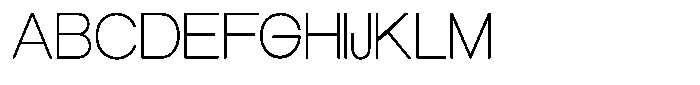 Elvara Sans Thin Expanded Font UPPERCASE