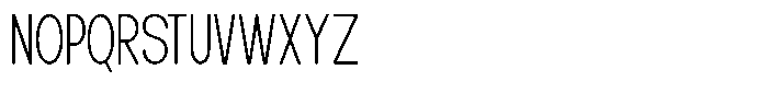 Elvara Sans Thin Extra Condensed Font UPPERCASE