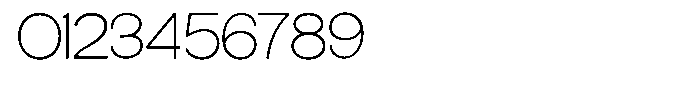 Elvara Sans Thin Extra Expanded Font OTHER CHARS